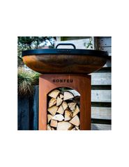 Bonfeu Bonbiza Open rusty garden fire pit 8002R-thumb-12