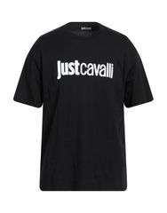T-shirt Just Cavalli Κοντομάνικη μπλούζα Μαύρη Μέγεθος XL