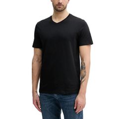 t-shirt Calvin Klein Jeans V-Neck Κοντομανικη μπλούζα με λογότυπο Μαύρη Μέγεθος XL