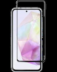 Full Glue Tempered Glass 5D for Samsung Galaxy A56 5G black frame