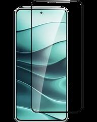 Full Glue Tempered Glass 5D for Xiaomi Redmi Note 14 5G black frame
