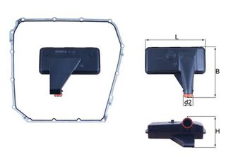 Υδραυλ. φίλτρο, αυτόμ. κιβ. ταχυ