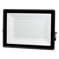 ELF13006 | LED 300W|6500k|24000lm FLOODLIGHT CAST ALUM.100-265V~IP65 GLASScover|BLACK|{enjoysimplicity}™