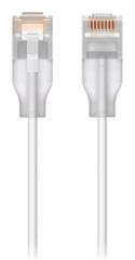 Ubiquiti UACC-Cable-Patch-EL-0.15M-W-24 networking cable Translucent, White Cat6