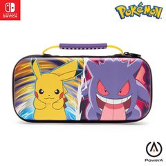 PowerA Protection Case for Nintendo Switch - OLED Model, Nintendo Switch and Nintendo Switch Lite - Pikachu vs. Gengar / Nintendo Switch