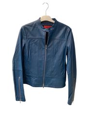 Hugo Boss Red Δερμάτινο Jacket