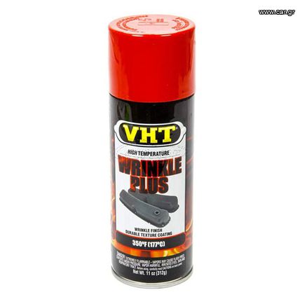 VHT WRINKLE PLUS PAINT SPRAY - RED