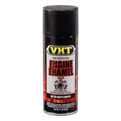 VHT ENGINE ENAMEL PAINT SPRAY - FLAT BLACK