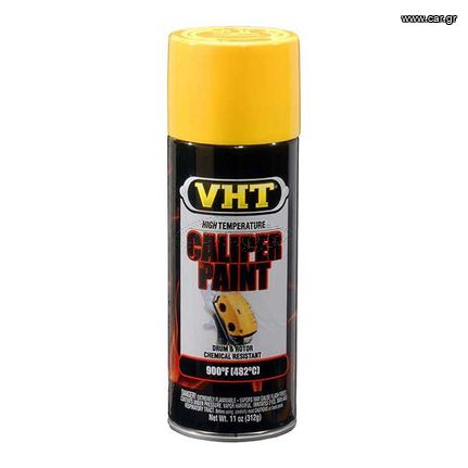 VHT BRAKE CALIPER ENAMEL PAINT SPRAY - BRIGHT YELLOW ΕΝΤΟΝΟ