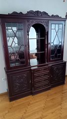 Αντίκα σύνθετο-σκρίνιο-βιτρίνα-μπουφές