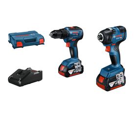ΣΕΤ GDR18V-200+GSR18V-55 2x18Vx4Ah ΠΑΛΜΙΚΟ 1/4 & ΔΡΑΠΑΝΟΚΑΤΣΑΒΙΔΟ BOSCH 06019J2108 ##