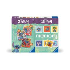 Ravensburger Memory(R) + 3 Puzzle: Disney - Stitch (24695)
