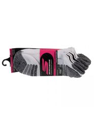 Skechers 3pk Womens Perf Grey Color Pop S110098HWHT