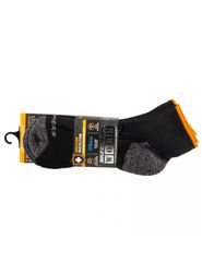 Skechers 3pk Mens Work Qtr Socks S115423BLK