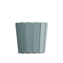 PROSPERPLAST Γλάστρα BOARDEE BASIC Φ285mm, 12Lt - Ανθρακί-thumb-0