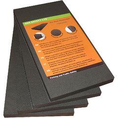 DOORADO ΑΥΤΟΚΟΛΛΗΤΟ ΑΦΡΩΔΕΣ ΠΡΟΣΤΑΤΕΥΤΙΚΟ ΟΡΘΟΓΩΝΙΟΥ ΣΧΗΜΑΤΟΣ ΓΙΑ ΤΟΙΧΟΥΣ ΓΚΑΡΑΖ ΜΑΥΡΟΥ ΧΡΩΜΑΤΟΣ (PARK-FWP4020B)