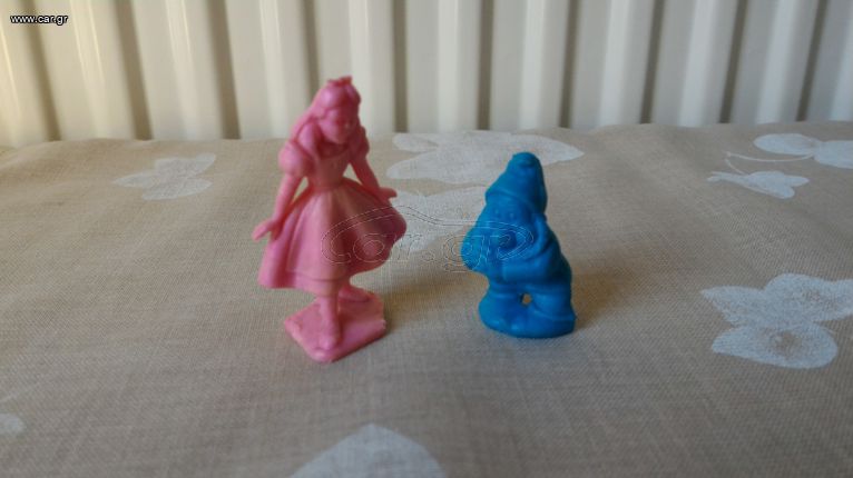 Πλαστικές φιγούρες Dísney του 1960. Από την προσωπική μου συλλογή. Ύψος 5 εκ. Σε άριστη κατάσταση. Πωλούνται μεμονωμένα, η μία 15 ευρώ-thumb-1