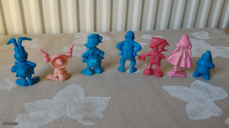 Πλαστικές φιγούρες Dísney του 1960. Από την προσωπική μου συλλογή. Ύψος 5 εκ. Σε άριστη κατάσταση. Πωλούνται μεμονωμένα, η μία 15 ευρώ-thumb-6