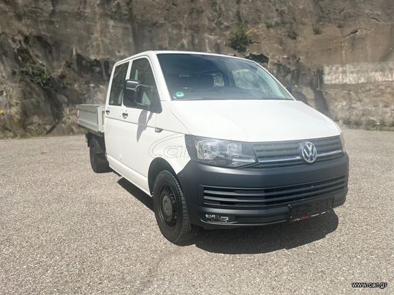 Volkswagen 2016 T6 ΔΙΠΛΟΚΑΜΠΙΝΟ ,ΚΑΡΟΤΣΑ,6 ΘΕΣΕΙΣ,EURO 6