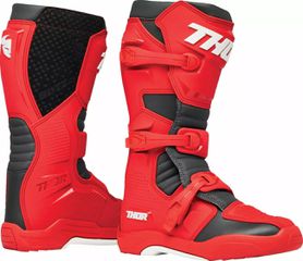 Μπότες THOR Blitz XR Boots Κόκκινες.Ιδανικές για motocross, enduro και off-road