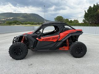 CAN-AM Maverick X3 Rc 2023 4X4 - ΜΕ ΕΡΓΑΤΗ - ΜΠΛΟΚΕ ΔΙΑΦΟΡΙΚΟ - ΔΕΡΜΑΤΙΝΑ - LED ΦΩΤΑ-thumb-1