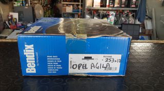 Δισκοπλακες σετ OPEL AGILA , SUBARU JUSTY , SUZUKI WAGON R - IGNIS 253 x 17 BENDIX