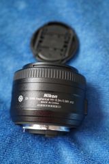 Nikon Crop Φωτογραφικός Φακός AF-S DX Nikkor 35mm f/1.8G Σταθερός για Nikon F Mount Μαύρος.
