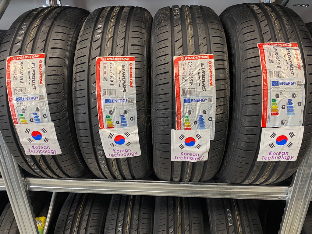 205/55/16 ROADSTONE Καινούργια τετράδα