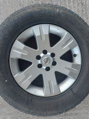 1x ζαντα 17αρα nissan navara D40-thumb-3
