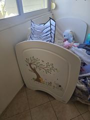 Κρεβάτι-Κούνια με στρώμα