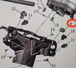Γνήσιος Διακόπτης Φώτων Malaguti Spectre GP 125