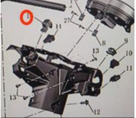 Γνήσιος Διακόπτης Στοπ Malaguti Spectre GP 125