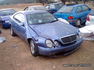 ΑΝΤΑΛΛΑΚΤΙΚΑ Mercedes CLK '99-'01 ψυγεια νερου ψυγεια κλιματιστικων ανεμιστηρες βεντηλατερ μετωπη 