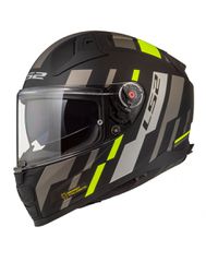LS2 FF811 Vector II Tron Matt Black/H-Y Yellow