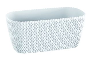 PROSPERPLAST Γλάστρα SPLOFY CASE 397mm, 7.4Lt - Γκρί-thumb-0