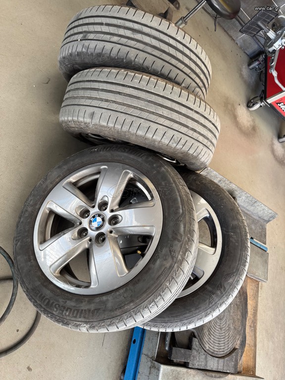 205/55/16 DOT 2024 ΖΑΝΤΕΣ ΤΕΤΡΑΔΑ BRIDGESTONE  5X112 Bmw F40 F44