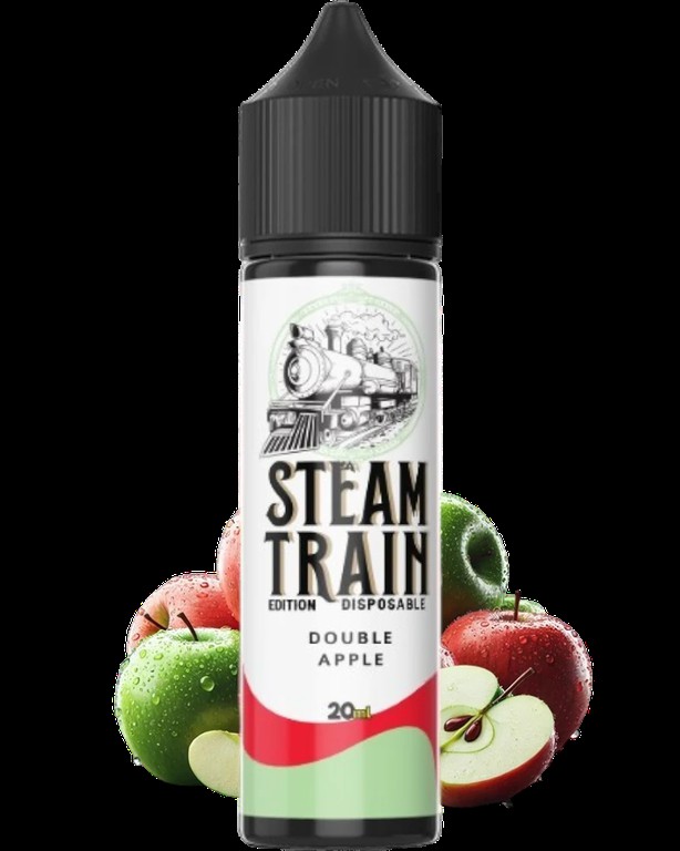 Steam Train Disposable Edition Double Apple 20/60ml Flavorshots