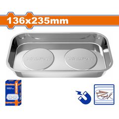 Wadfow WMC6002 Μαγνητικό Σκαφάκι Διπλό Συνεργείου 136Χ235mm