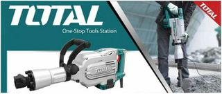 Total TH215456 Κρουστικό Κατεδαφιστικό Ρεύματος 1.700W με Υποδοχή HEX