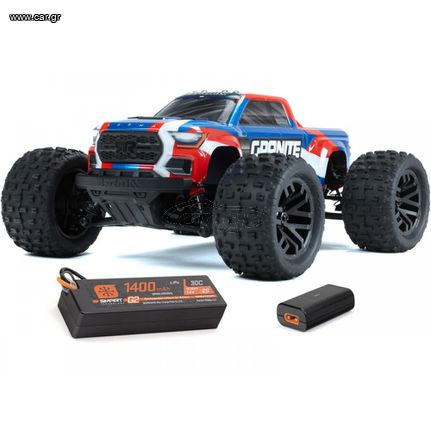 Off-Road A2pro 2025 ARRMA Granite Grom 1/18 4WD Smart RTR (Blue)