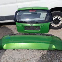Kia Picanto 2004-2007 πίσω πόρτα -προφυλακτήρας και τραβέρσα γνήσια μτχ.