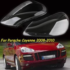 Κρύσταλλα Φαναριών Για Porsche Cayenne 1 957 Facelift 07-10 Clear 2 Τεμάχια eautoshop gr