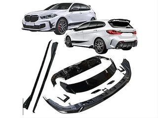 Aero Body Για  BMW 1 Series F40 M Sport (2019-Up) Piano Black