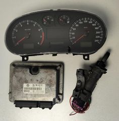 ΣΕΤ IMMOBILIZER SEAT TOLEDO 2 1M AGN 1800cc 0261206587,06A906018GC, 110080/013/002, W01M0920820A, 4B0905851C