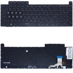 Πληκτρολόγιο - Laptop Keyboard για Asus ROG Strix SCAR 18 G814 G814J G814JI G814JU G814JVR 6037B0245230 OKNR0-691GUI00 V221026BS1 V221026B3 US No Frame Black ( Κωδ.41224USBL )