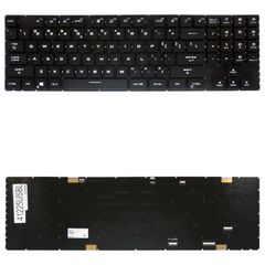 Πληκτρολόγιο - Laptop Keyboard για Asus ROG Strix Scar 17 G733Z G733Q G733QR G733ZW G733CW G733CX G733ZS 2021 Year 0KNR0-E630U100 6037B0213730 US No Frame RGB Backlight Black ( Κωδ.41225USBL )