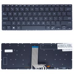 Πληκτρολόγιο - Laptop Keyboard για Asus VivoBook 14 X412FA X412DA X412DAP X412FAC X412FAG X412FL X412DK X412UA X412UB 0KNB0-2612US00 V182962CS1 US No Frame Backlight Black ( Κωδ.40683USBL )