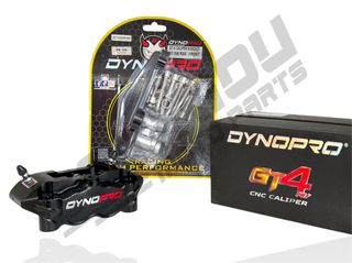 ΔΑΓΚΑΝΑ DYNOPRO 4ΠΙΣΤΟΝΗ HONDA GTR 150/ASTREA 110 CNC GT-4 ΜΑΥΡΗ