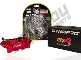 ΔΑΓΚΑΝΑ DYNOPRO 4ΠΙΣΤΟΝΗ YAMAHA CRYPTON X135 CNC GT-4 ΚΟΚΚΙΝΗ