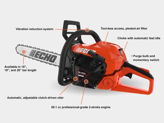 Echo CS-4920/45 Βενζινοκίνητο Αλυσοπρίονο 50.1cc/3,4hp